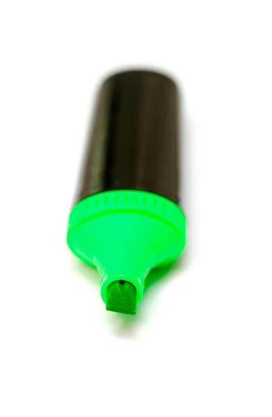 Green highlighter — Stock Photo, Image