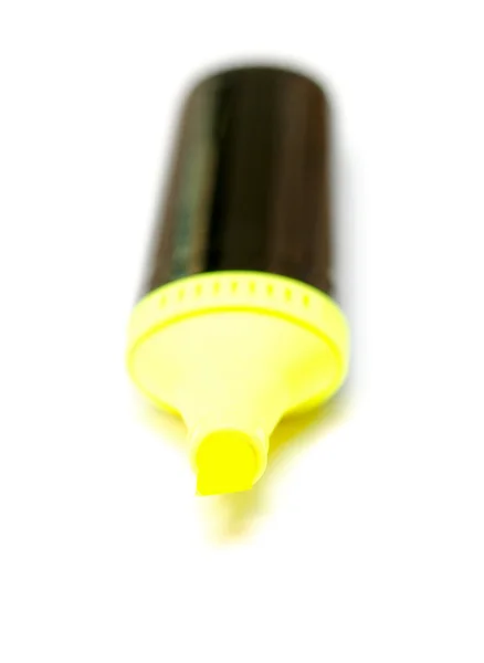 Yellow highlighter — Stock Photo, Image