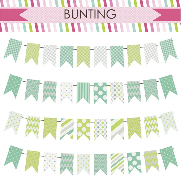 Bunting. — Fotografia de Stock