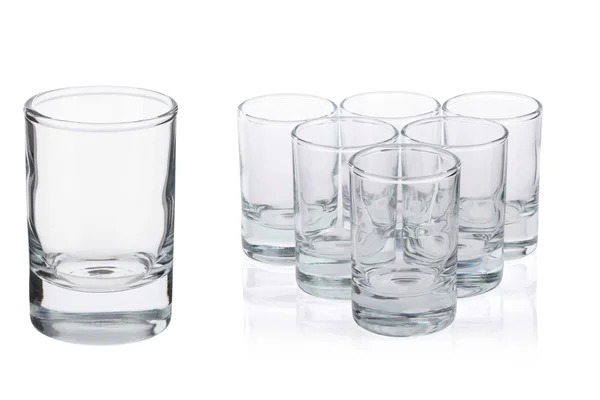 Glasses, isolated on white background — Stock Photo, Image