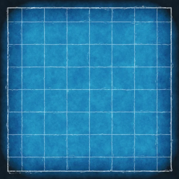 Blueprint papper bakgrund med rutnät — Stockfoto