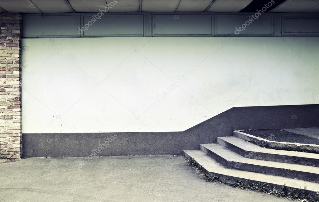 Aged street wall background, texture