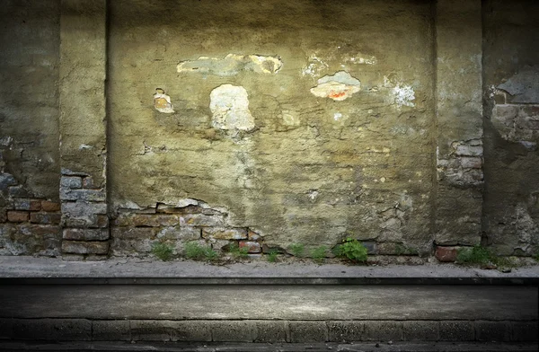 Street grunge wall. Digital background for studio photographers. — Stok fotoğraf