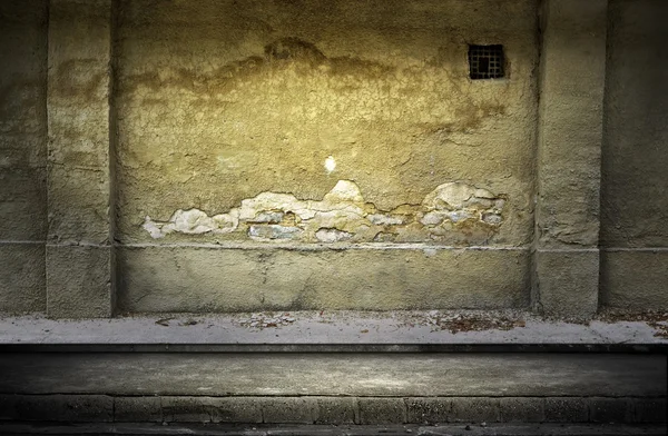 Street Grunge Wall. digitaler Hintergrund für Studiofotografen. — Stockfoto