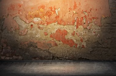 Street grunge wall. Digital background for studio photographers.