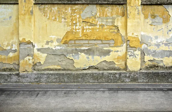 Street Grunge Wall. digitaler Hintergrund für Studiofotografen. — Stockfoto