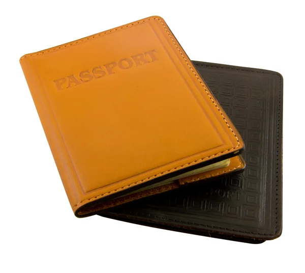 Δύο pasports σε κάλυψη — Φωτογραφία Αρχείου