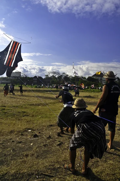 Bali Kite Festival. — Stock Photo, Image