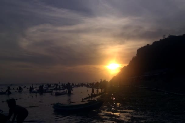 Pandawa 海滩，巴厘岛. — 图库视频影像