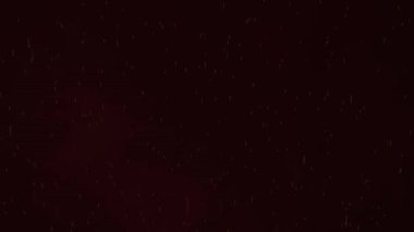 Yükselen Kırmızı Ateş Görüntüleri, 4K Flame parçacıkları içinde hareket grafik animasyon veya aksiyon tanıtım fragmanı için havada yavaş çekimde uçar ve yavaş hareket eder. Toz Parçacıkları Arkaplan Bokeh Işıkları