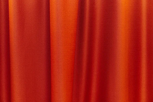 Fabric Red Curtains Abstract Background Curtain Drapes Red Fabric Crumpled — Stock Photo, Image