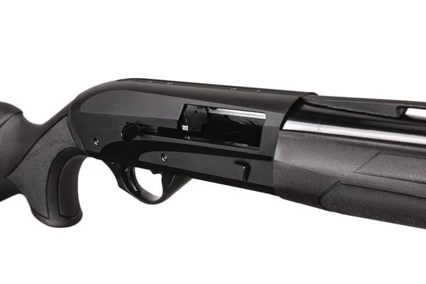 Espingarda Semi Automática Moderna Armas Para Desporto Caça Arma Preta — Fotografia de Stock