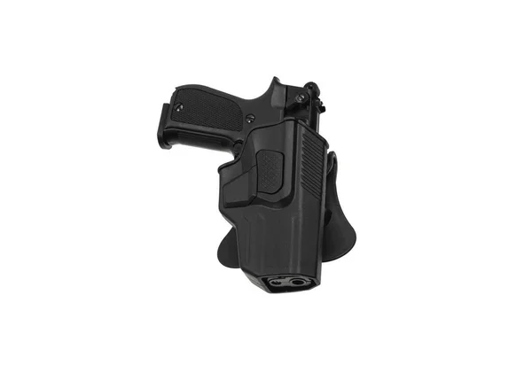 Coldre Plástico Para Uma Pistola Acessório Para Transporte Conveniente Escondido — Fotografia de Stock