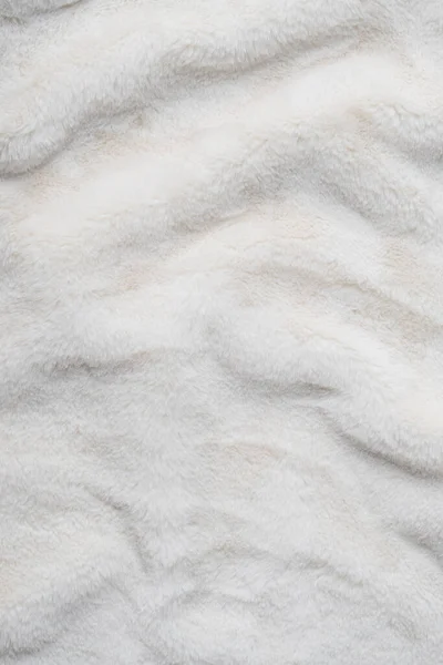 Texture Faux Fur Empty Place Text Quote Sayings Top View — Stock Photo, Image
