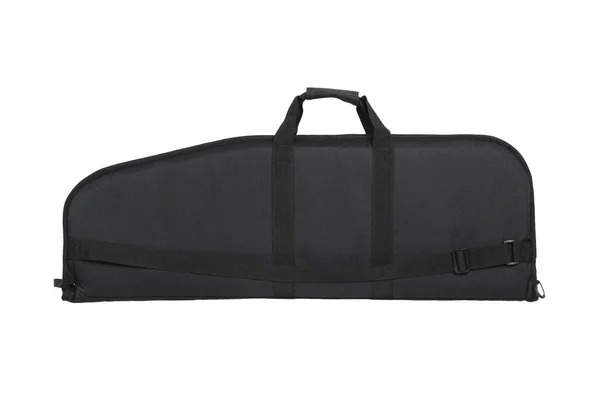 Soft Black Weapon Case Extra Pockets Bag Storing Transporting Weapons — Stockfoto