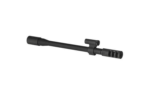 Spare Interchangeable Barrel Automatic Carbine Isolate White Background — Photo