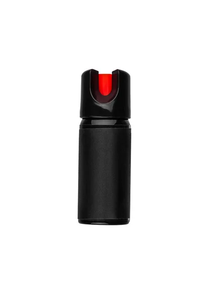 Pepper Spray Isolate White Background Non Lethal Means Self Defense — Stock Photo, Image