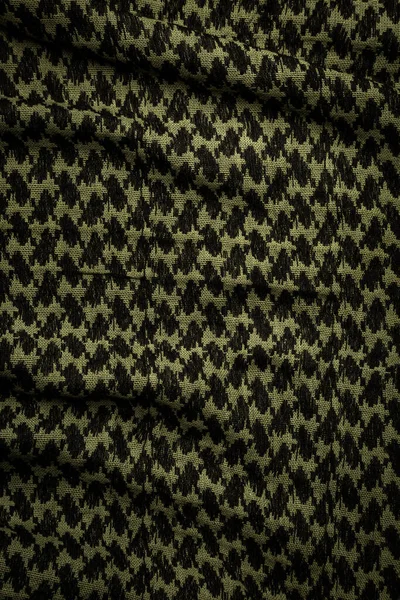 Keffieh Scarf Texture Cotton Traditional Symbolic Arabian Scarf Khaki Background — Stock Photo, Image