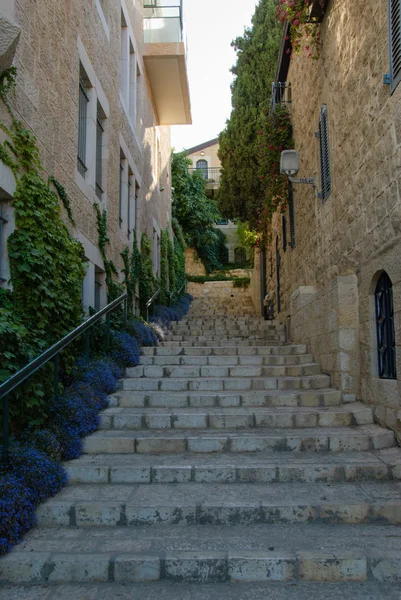 Vecchie strade della città vecchia — Foto Stock