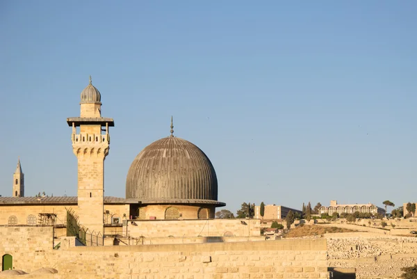 Al aqsa τζαμί στην Ιερουσαλήμ Φωτογραφία Αρχείου