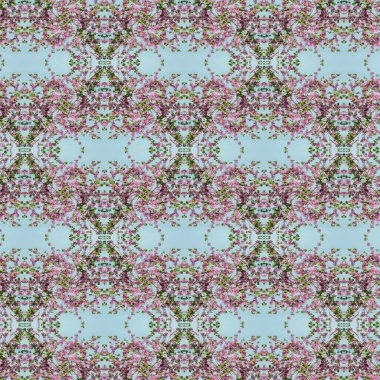 Kusursuz çiçek deseni