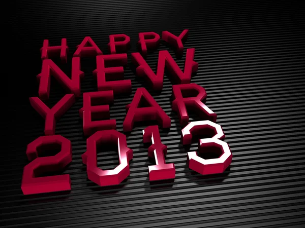 2013 Happy New Year — Stock Photo, Image