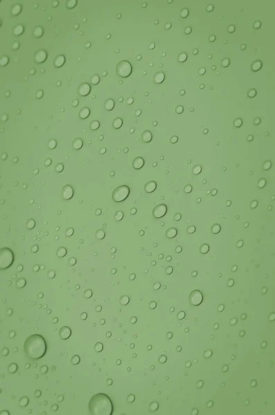 Waterdruppels op schoon oppervlak — Stockfoto