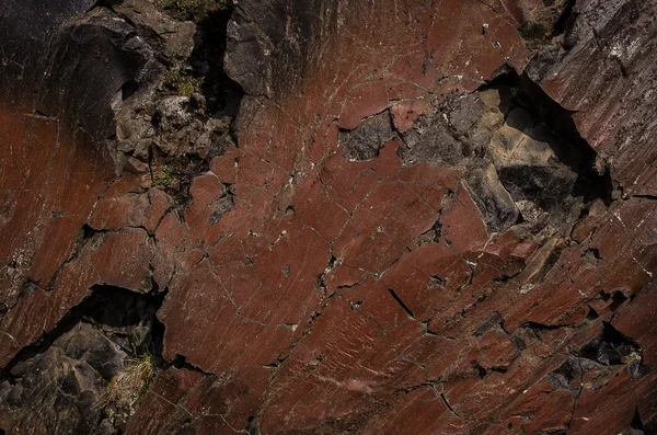 Roca con textura marrón — Foto de Stock