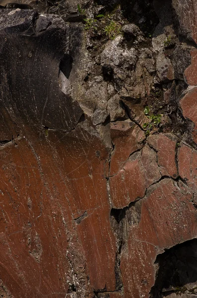 ブラウン テクスチャと岩 — ストック写真