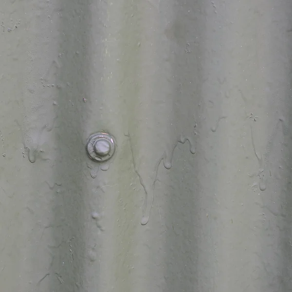 Metallic Texture with Paint and a screw — Stock Photo, Image