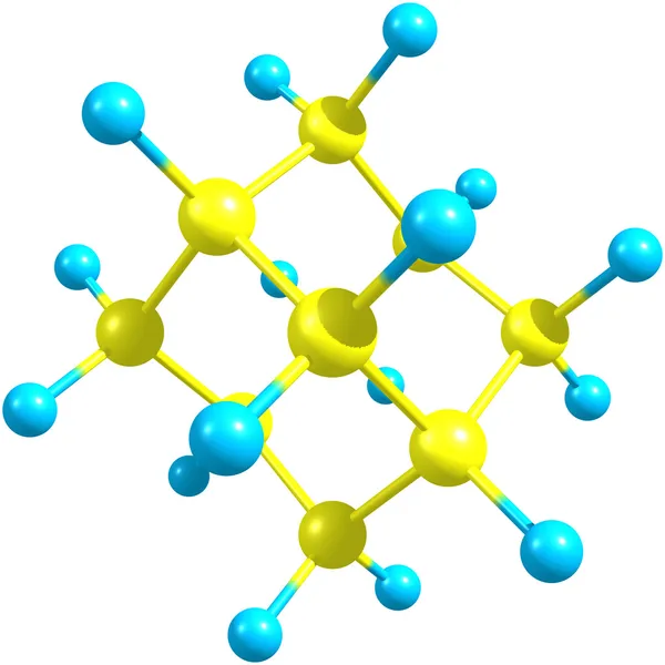 Modèle moléculaire d'adamantane — Photo
