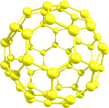 Fullerene molekül