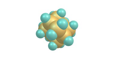 adamantane moleküler model üzerinde beyaz izole