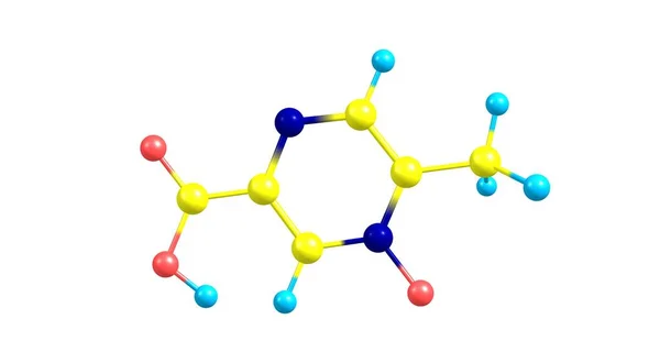 Acipimox Est Dérivé Niacine Utilisé Comme Agent Hypolipidémiant Illustration — Photo