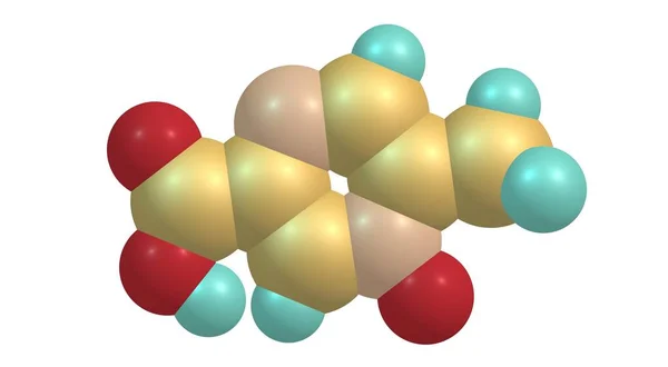 Acipimox Est Dérivé Niacine Utilisé Comme Agent Hypolipidémiant Illustration — Photo