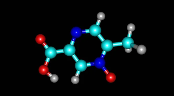 Acipimox Jest Pochodną Niacyny Stosowaną Jako Środek Obniżający Stężenie Lipidów — Zdjęcie stockowe