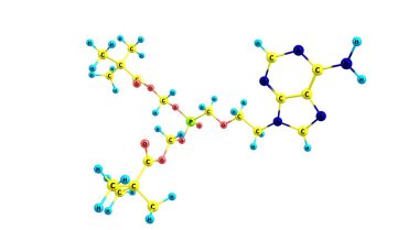 Adefovir is a prescription medicine used to treat chronic infections with hepatitis B virus. 3d illustration