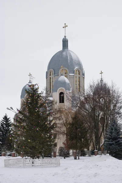 Kostel v ternopil, Ukrajina — Stock fotografie