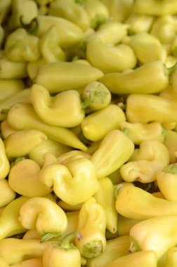 kesintisiz sarı kırmızı biber desen