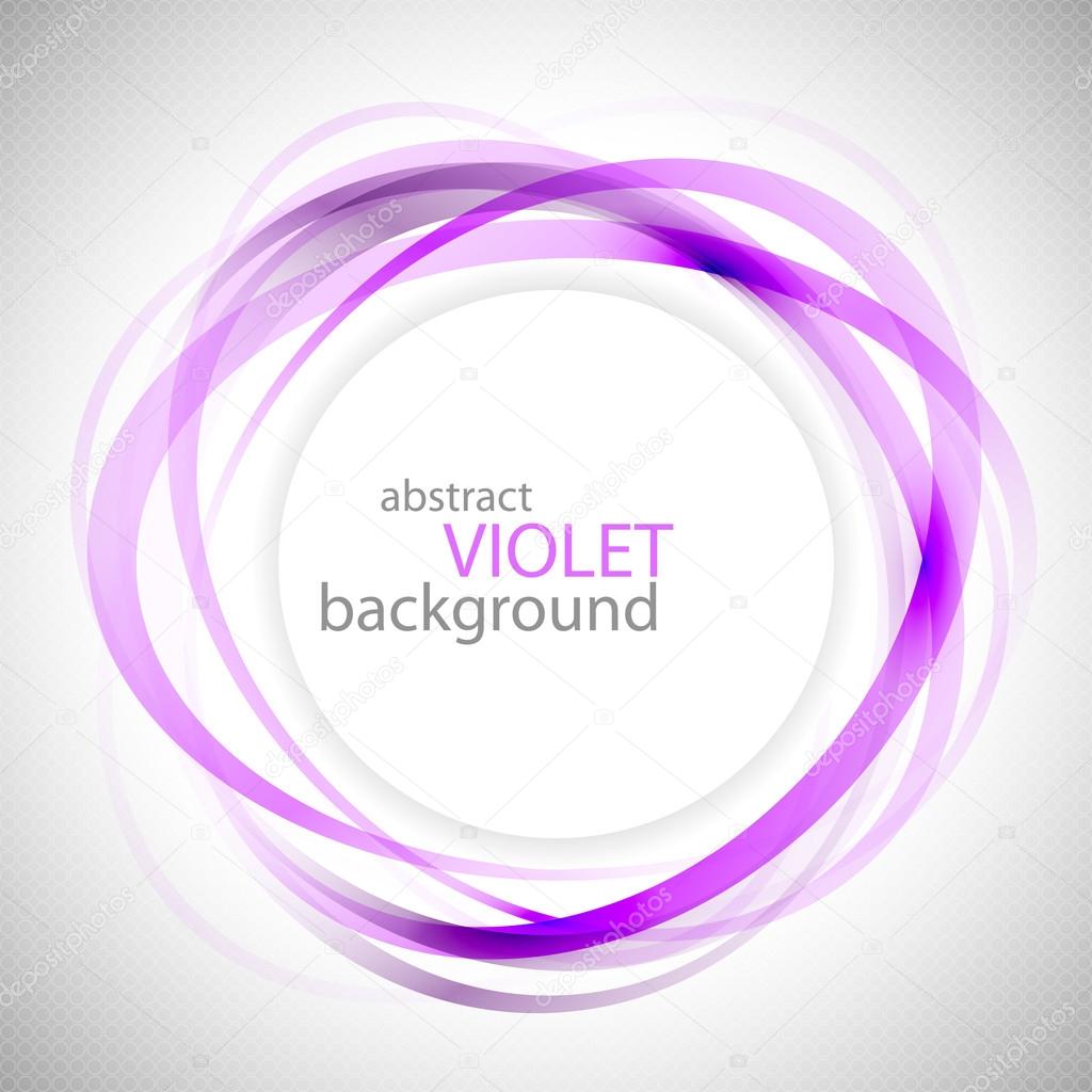 Abstract violet rings vector background eps10 vector illustration