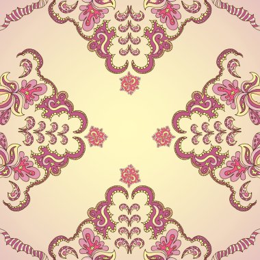 siyah zemin çiçek öğeleri