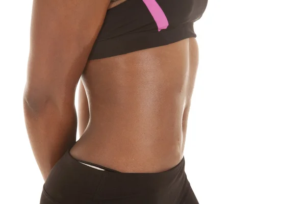 Woman stomach arms — Stock Photo, Image