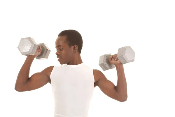 Arm curls — Stock Photo, Image