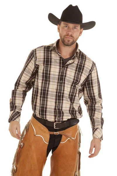 Svart cowboyhatt — Stockfoto