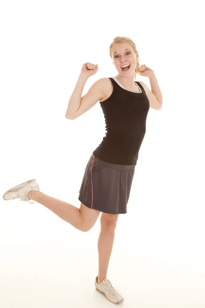 Feliz entrenamiento. — Foto de Stock