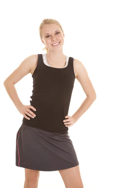 Pose work out clothes — Stock Photo, Image