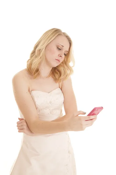 Narušit telefonní šaty — Stock fotografie