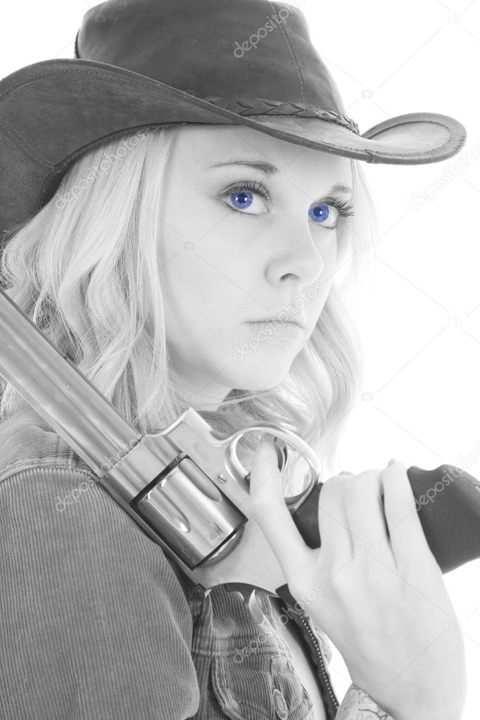 Hd Porn Reverse Cowgirl Close Up - Cowgirl with gun Stock Photos, Royalty Free Cowgirl with gun Images |  Depositphotos