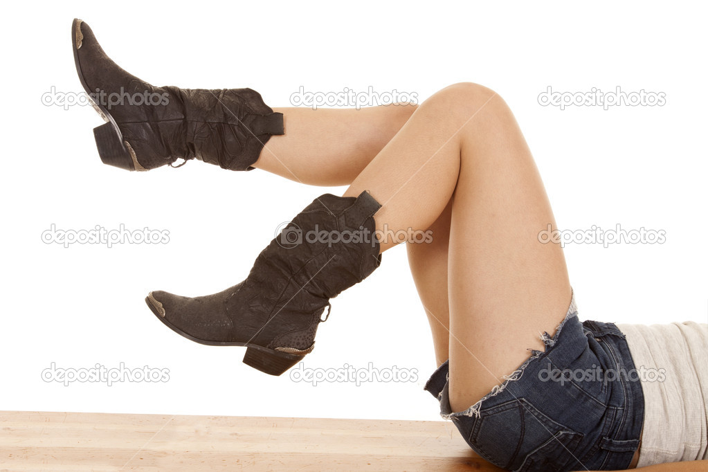legs lay boots up