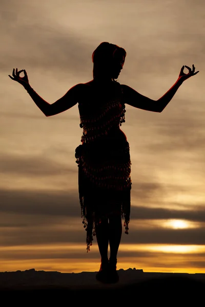 Puesta de sol gitana — Foto de Stock